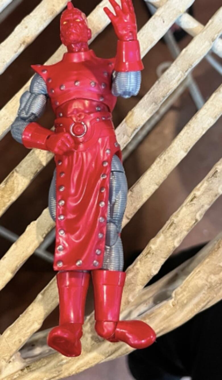 Marvel Legends Crimson Dynamo Iron Man Red Silver 6" Action Figure Loose